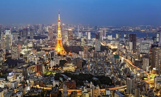 المرتبة الخامسة: مدينة طوكيو